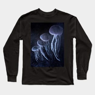 Outer Space Jellyfish "Space Jam" Long Sleeve T-Shirt